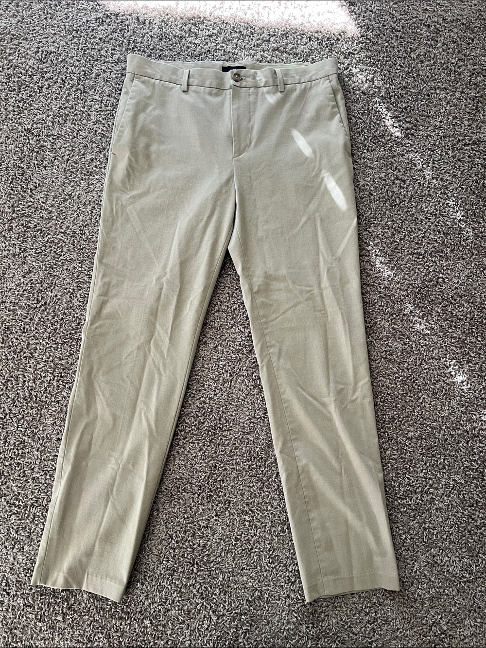 H&M Men's Chinos in Light Tan-Slim Fit